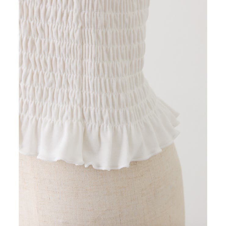 【one after another】肩リボンシャーリングトップス | NICE CLAUP / OLIVE des OLIVE　OUTLET | 詳細画像26 