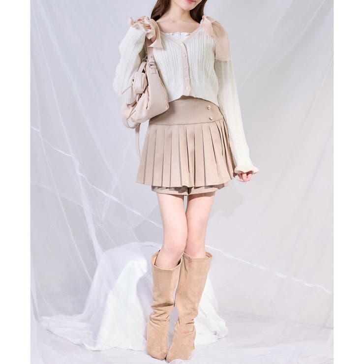 【one after another】肩リボンシャーリングトップス | NICE CLAUP / OLIVE des OLIVE　OUTLET | 詳細画像12 