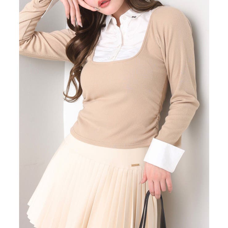 【one after another】レイヤードトップス | NICE CLAUP / OLIVE des OLIVE　OUTLET | 詳細画像32 