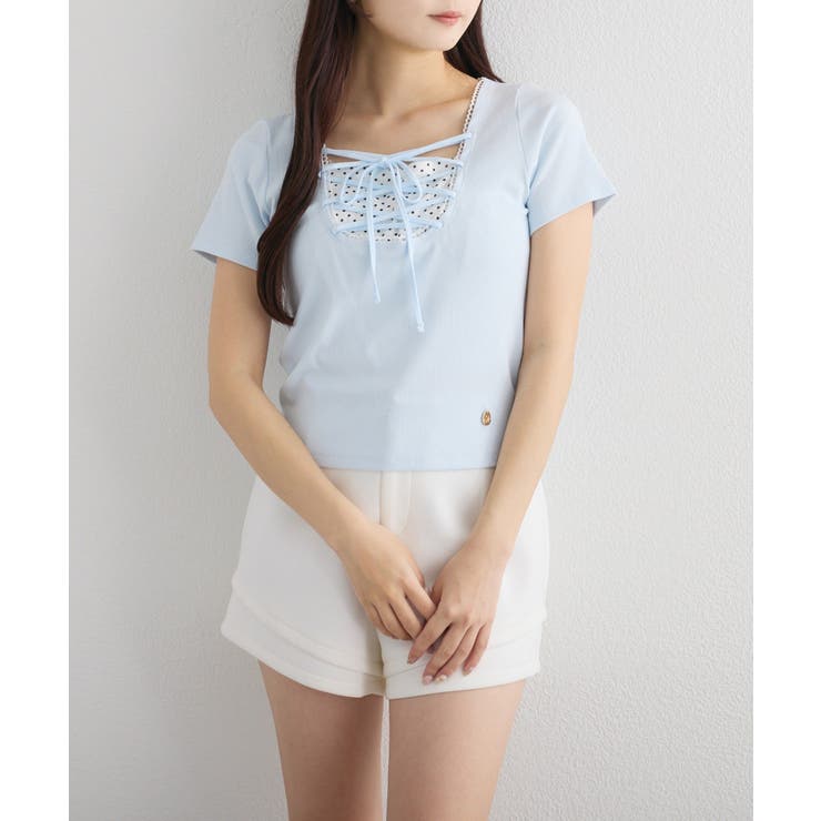 【one after another】カラードッキングT | NICE CLAUP / OLIVE des OLIVE　OUTLET | 詳細画像15 