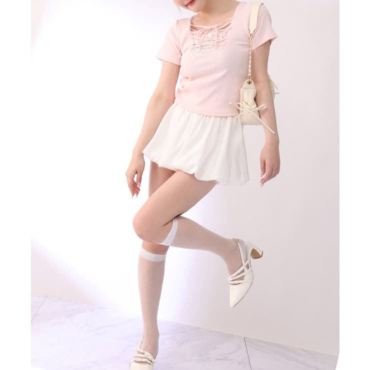 【one after another】カラードッキングT | NICE CLAUP / OLIVE des OLIVE　OUTLET | 詳細画像12 