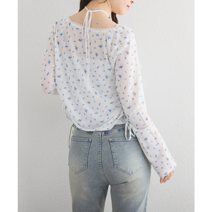 【one after another】ビスチェsetドロストカーディガン | NICE CLAUP / OLIVE des OLIVE　OUTLET | 詳細画像12 