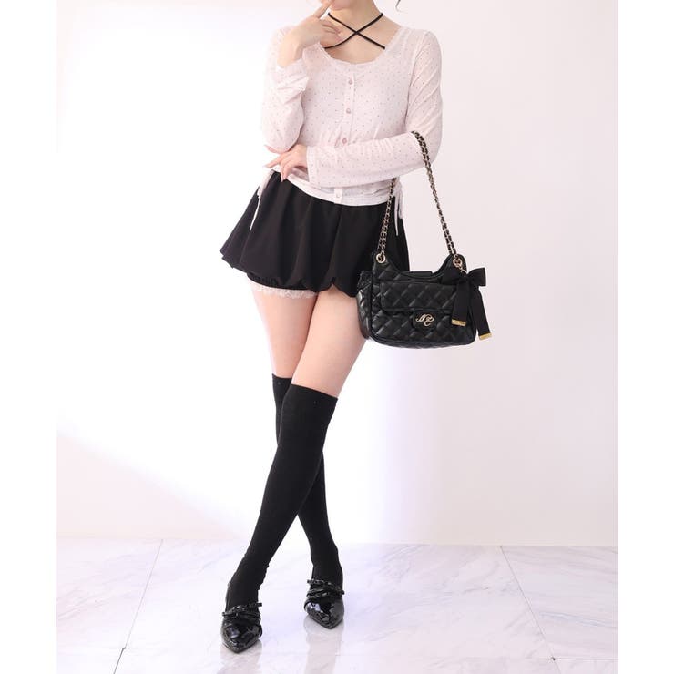 【one after another】ビスチェsetドロストカーディガン | NICE CLAUP / OLIVE des OLIVE　OUTLET | 詳細画像9 