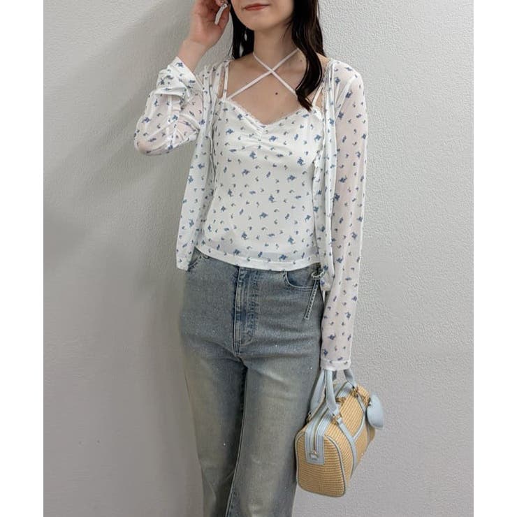 【one after another】ビスチェsetドロストカーディガン | NICE CLAUP / OLIVE des OLIVE　OUTLET | 詳細画像33 
