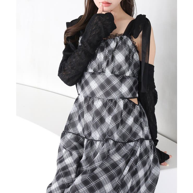 【one after another】ロゴプレート付きフーディーボレロ | NICE CLAUP / OLIVE des OLIVE　OUTLET | 詳細画像10 