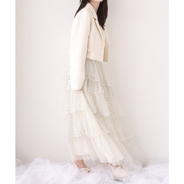 【one after another】プレミアムツイードジャケット | NICE CLAUP / OLIVE des OLIVE　OUTLET | 詳細画像4 
