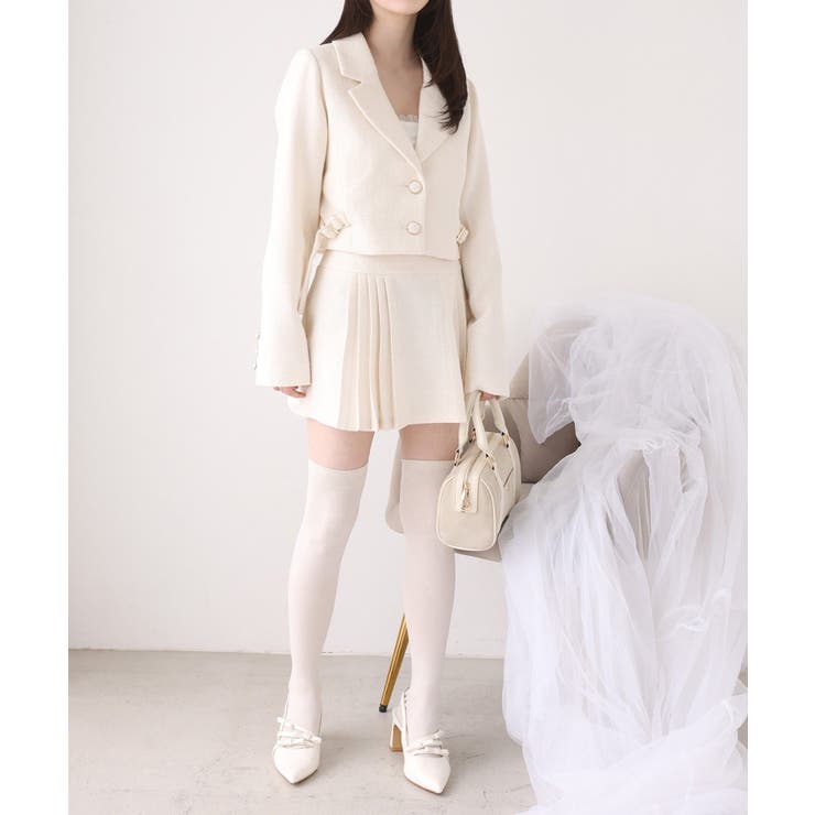 【one after another】プレミアムツイードジャケット | NICE CLAUP / OLIVE des OLIVE　OUTLET | 詳細画像8 