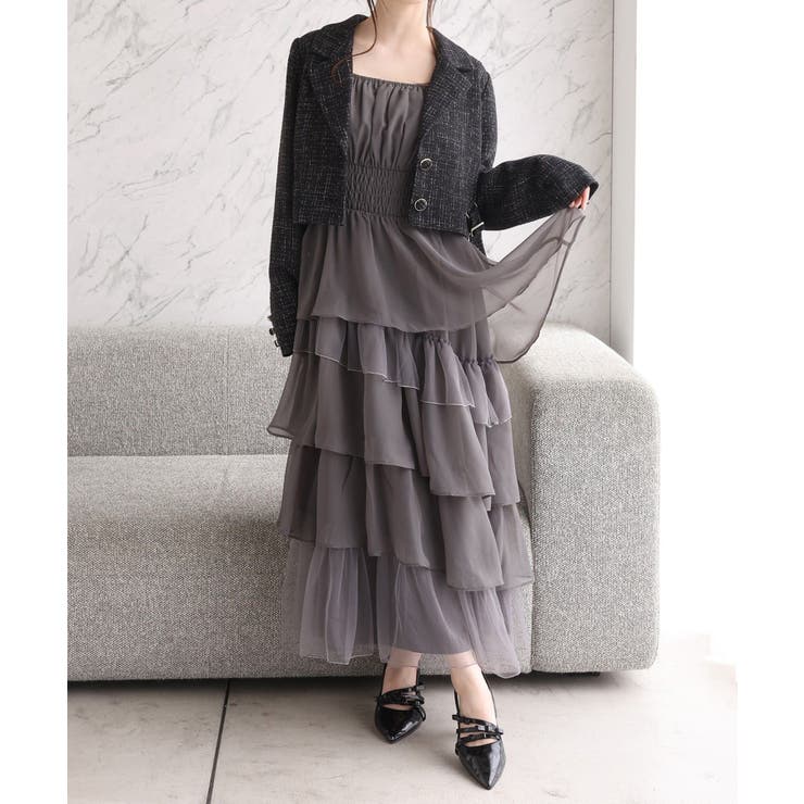 【one after another】プレミアムツイードジャケット | NICE CLAUP / OLIVE des OLIVE　OUTLET | 詳細画像21 