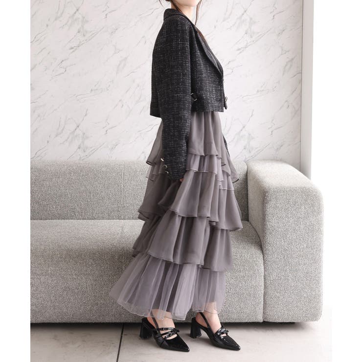 【one after another】プレミアムツイードジャケット | NICE CLAUP / OLIVE des OLIVE　OUTLET | 詳細画像20 