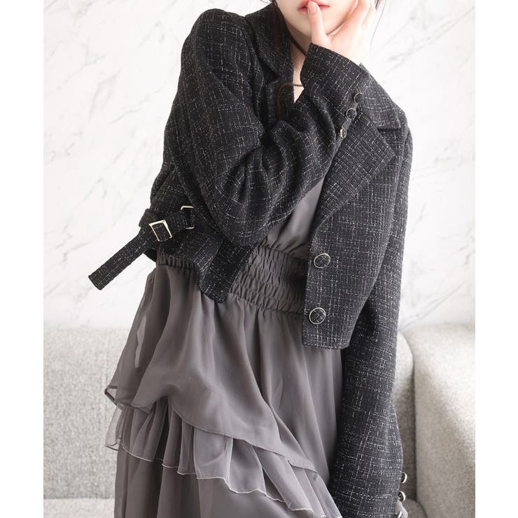 【one after another】プレミアムツイードジャケット | NICE CLAUP / OLIVE des OLIVE　OUTLET | 詳細画像19 