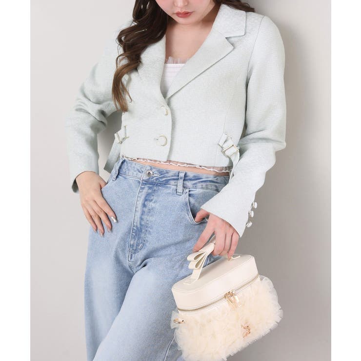 【one after another】プレミアムツイードジャケット | NICE CLAUP / OLIVE des OLIVE　OUTLET | 詳細画像10 