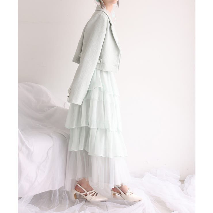 【one after another】プレミアムツイードジャケット | NICE CLAUP / OLIVE des OLIVE　OUTLET | 詳細画像14 