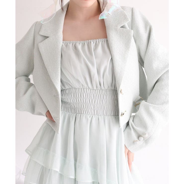 【one after another】プレミアムツイードジャケット | NICE CLAUP / OLIVE des OLIVE　OUTLET | 詳細画像12 