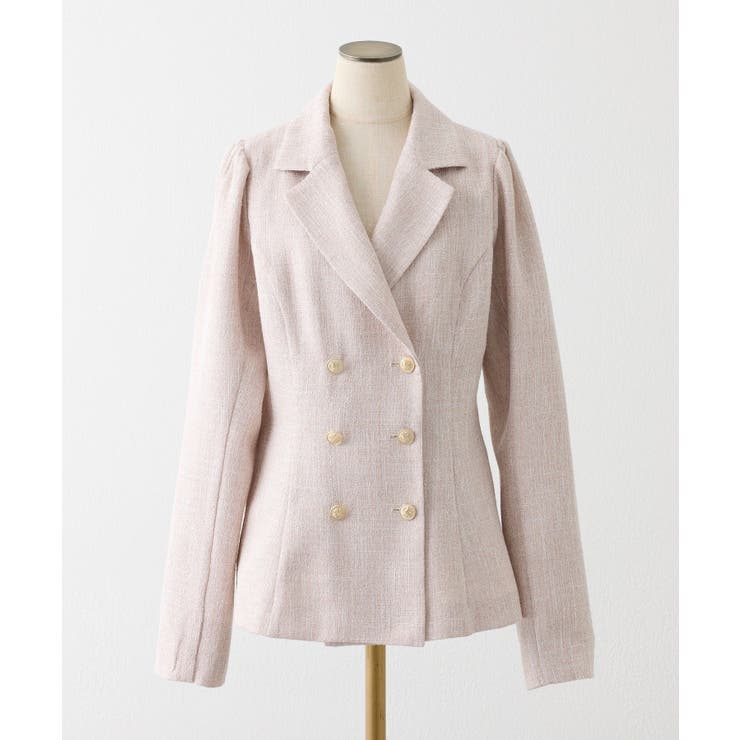 【one after another】プレミアムペプラムジャケット | NICE CLAUP / OLIVE des OLIVE　OUTLET | 詳細画像2 