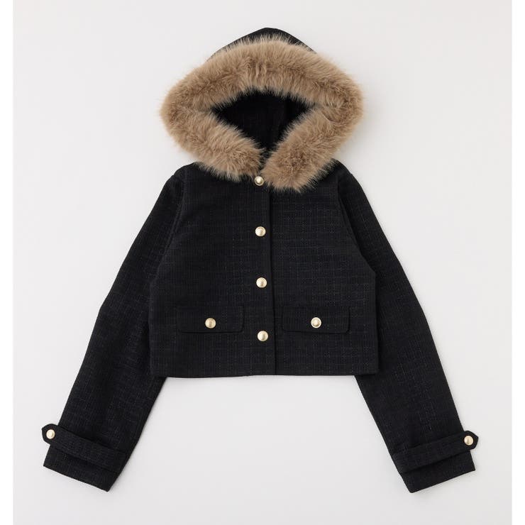 【one after another】【セットアップ可能】フェイクファーフード付… | NICE CLAUP / OLIVE des OLIVE　OUTLET | 詳細画像16 