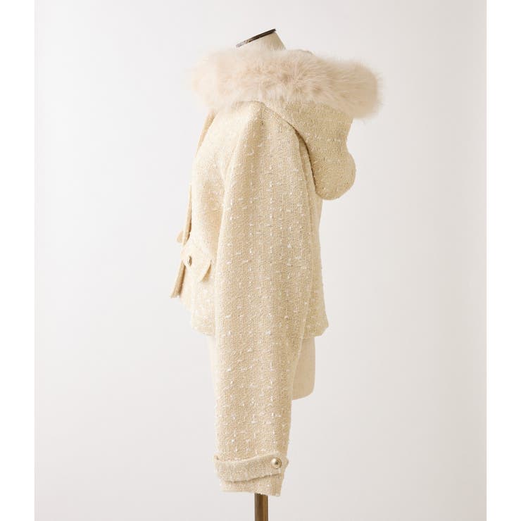 【one after another】【セットアップ可能】フェイクファーフード付… | NICE CLAUP / OLIVE des OLIVE　OUTLET | 詳細画像21 