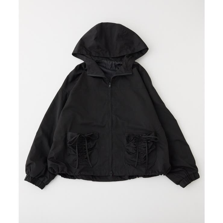 【one after another】ドロストリボンポケット付きマウンテンパーカ… | NICE CLAUP / OLIVE des OLIVE　OUTLET | 詳細画像12 