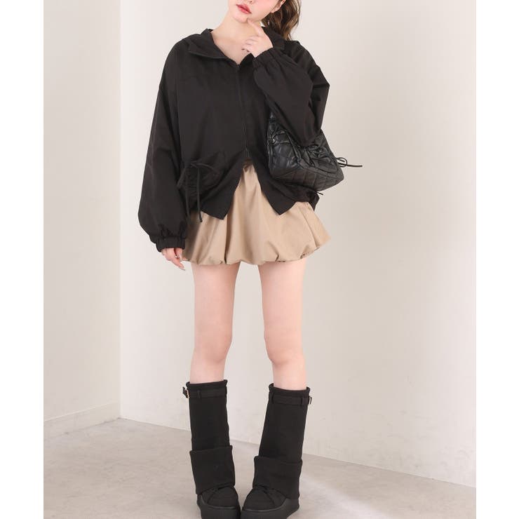 【one after another】ドロストリボンポケット付きマウンテンパーカ… | NICE CLAUP / OLIVE des OLIVE　OUTLET | 詳細画像13 