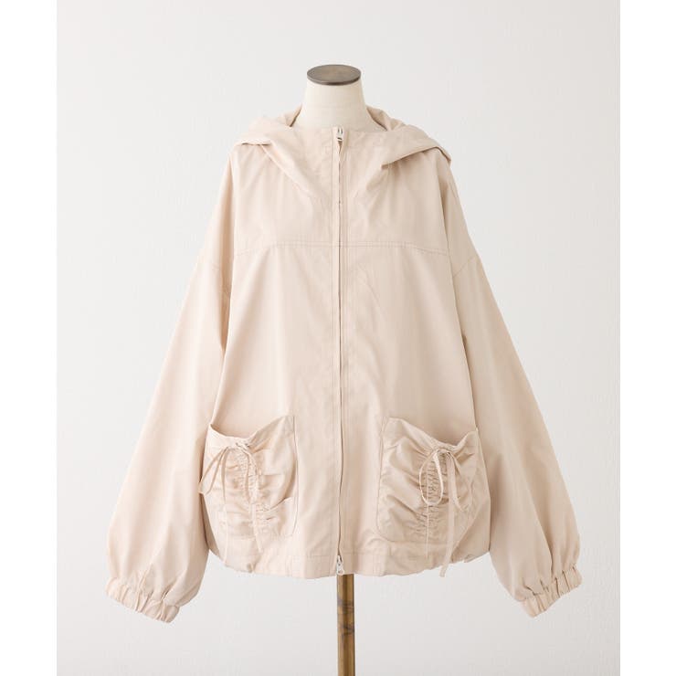 【one after another】ドロストリボンポケット付きマウンテンパーカ… | NICE CLAUP / OLIVE des OLIVE　OUTLET | 詳細画像23 