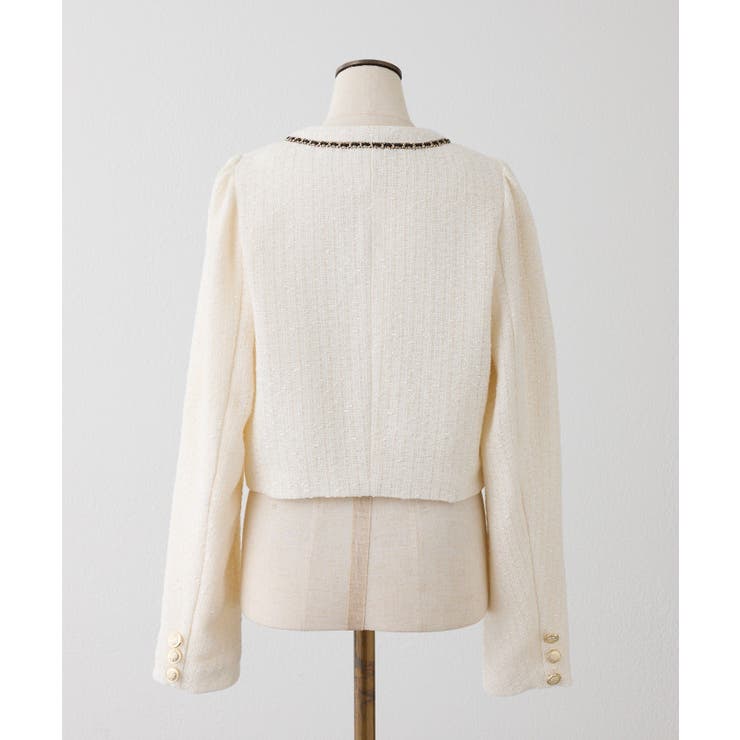 【one after another】ツイードジャケット | NICE CLAUP / OLIVE des OLIVE　OUTLET | 詳細画像20 