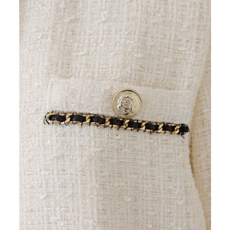 【one after another】ツイードジャケット | NICE CLAUP / OLIVE des OLIVE　OUTLET | 詳細画像22 