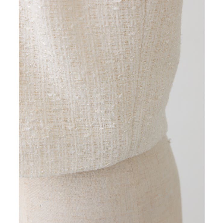 【one after another】ツイードジャケット | NICE CLAUP / OLIVE des OLIVE　OUTLET | 詳細画像24 