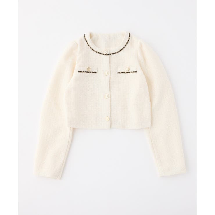 【one after another】ツイードジャケット | NICE CLAUP / OLIVE des OLIVE　OUTLET | 詳細画像2 