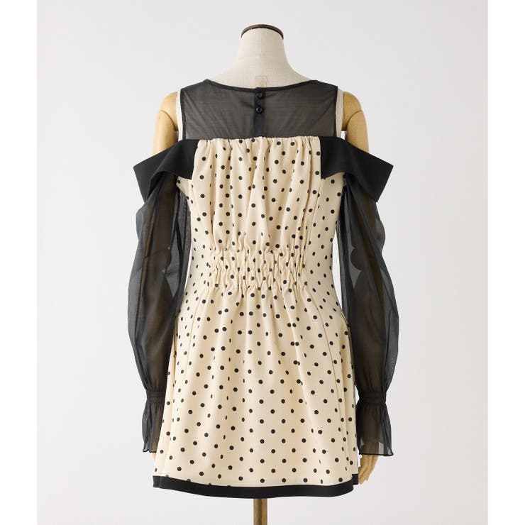 【one after another】袖取り外し可能ミニワンピース | NICE CLAUP / OLIVE des OLIVE　OUTLET | 詳細画像24 