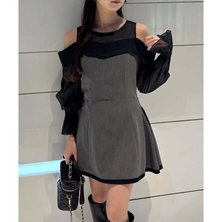 【one after another】袖取り外し可能ミニワンピース | NICE CLAUP / OLIVE des OLIVE　OUTLET | 詳細画像13 