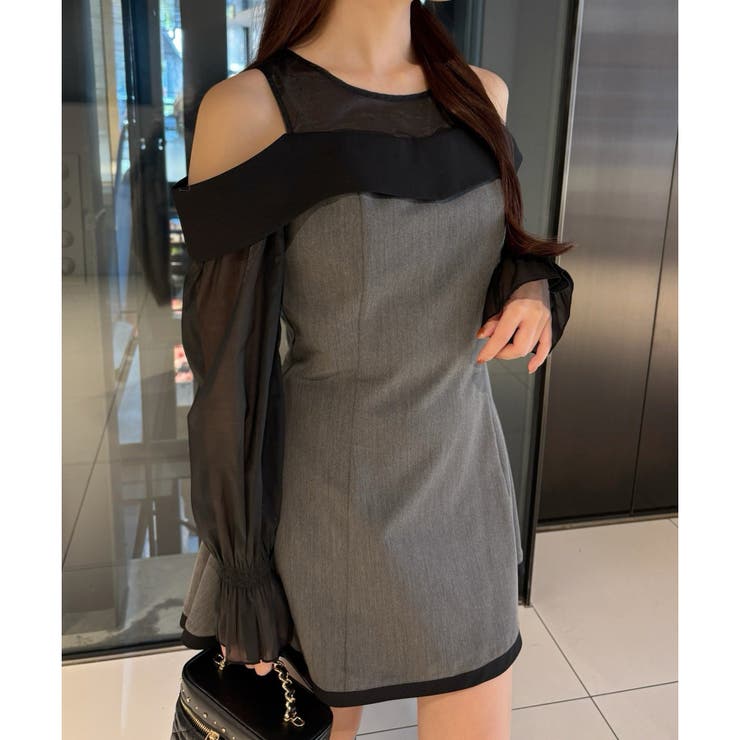 【one after another】袖取り外し可能ミニワンピース | NICE CLAUP / OLIVE des OLIVE　OUTLET | 詳細画像11 