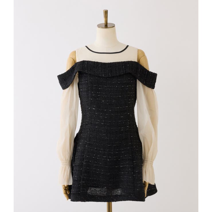 【one after another】袖取り外し可能ミニワンピース | NICE CLAUP / OLIVE des OLIVE　OUTLET | 詳細画像14 