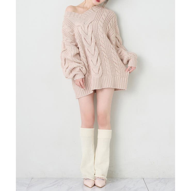 【one after another】ケーブルミニワンピース | NICE CLAUP / OLIVE des OLIVE　OUTLET | 詳細画像31 