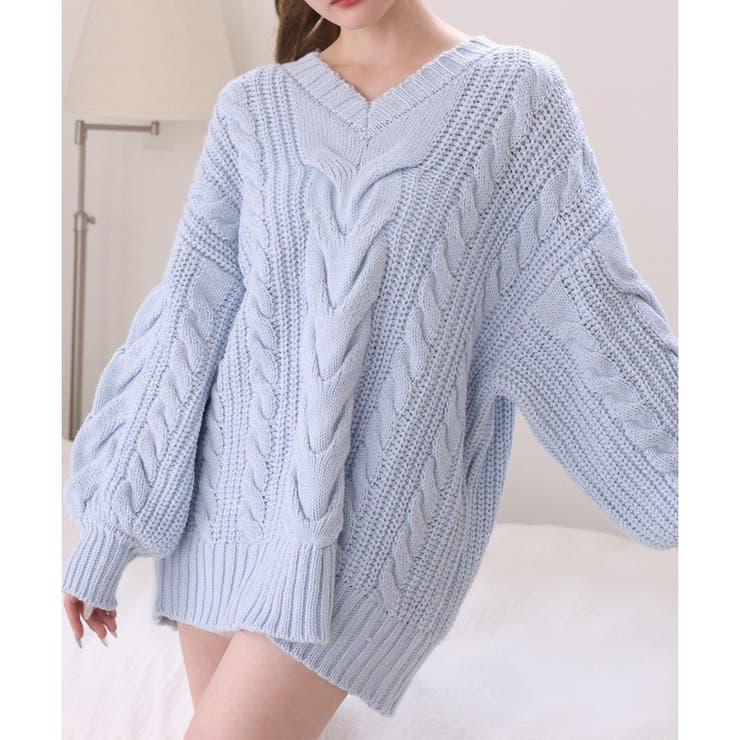 【one after another】ケーブルミニワンピース | NICE CLAUP / OLIVE des OLIVE　OUTLET | 詳細画像17 