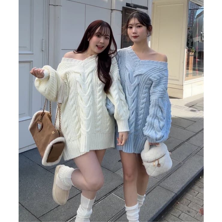 【one after another】ケーブルミニワンピース | NICE CLAUP / OLIVE des OLIVE　OUTLET | 詳細画像44 