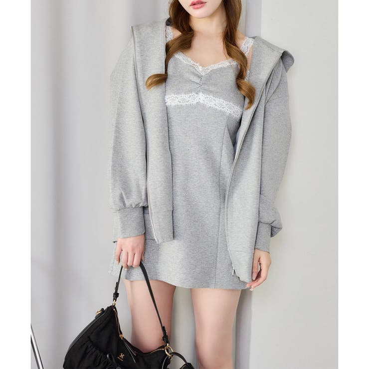 【one after another】【セットアップ可能】レース付きカットキャミ… | NICE CLAUP / OLIVE des OLIVE　OUTLET | 詳細画像11 