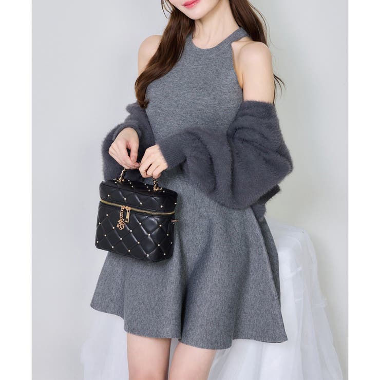 one after another】2wayフェザーカーデSET後ろリボンニッ…[品番 one after another】2wayフェザーカーデSET後ろリボンニッ…[品番