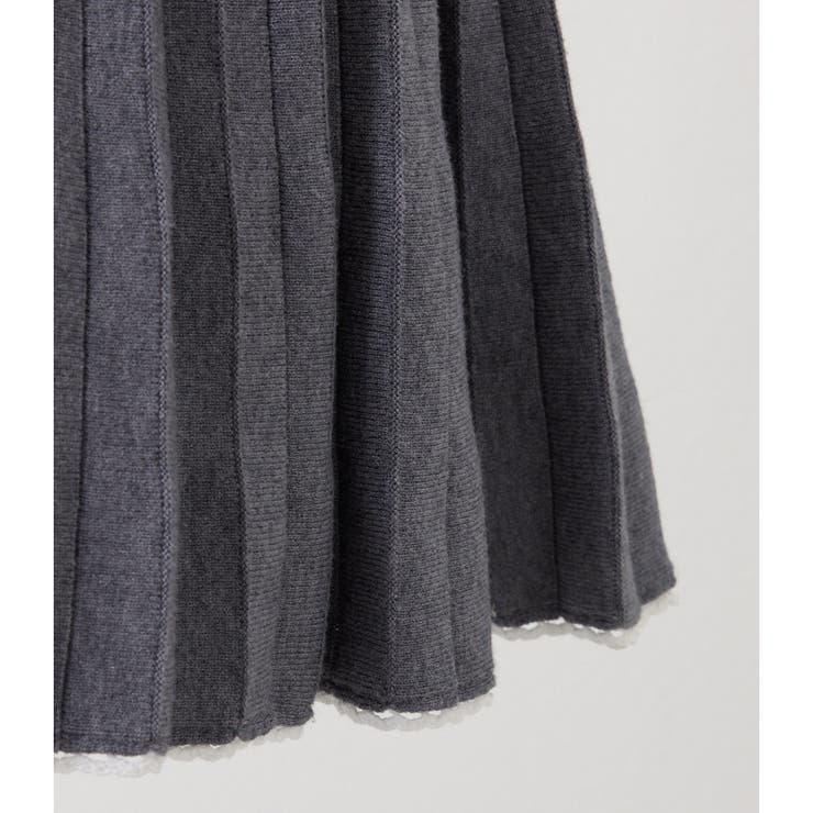 【one after another】レースボウタイニットセットアップ | NICE CLAUP / OLIVE des OLIVE　OUTLET | 詳細画像25 