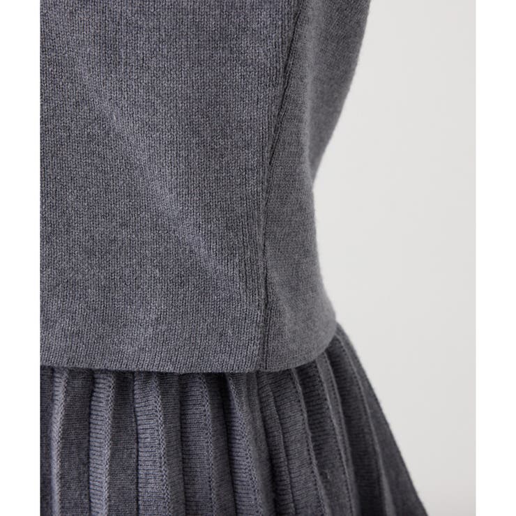 【one after another】レースボウタイニットセットアップ | NICE CLAUP / OLIVE des OLIVE　OUTLET | 詳細画像23 