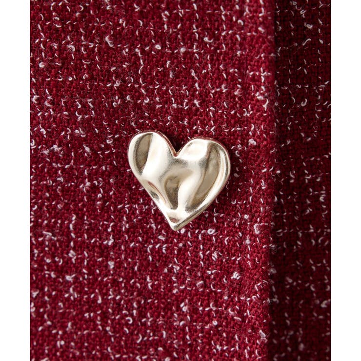 【one after another】ハートボタン切替ミニワンピース | NICE CLAUP / OLIVE des OLIVE　OUTLET | 詳細画像25 