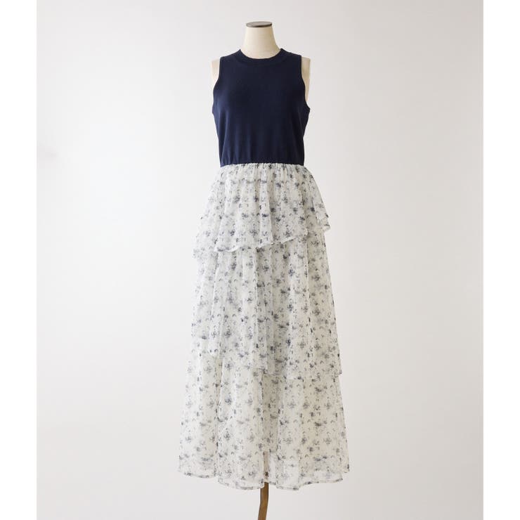 【one after another】カーデセットドッキングティアードワンピ | NICE CLAUP / OLIVE des OLIVE　OUTLET | 詳細画像26 