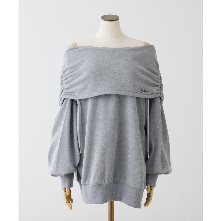 【one after another】オフショルパーカーワンピ | NICE CLAUP / OLIVE des OLIVE　OUTLET | 詳細画像12 