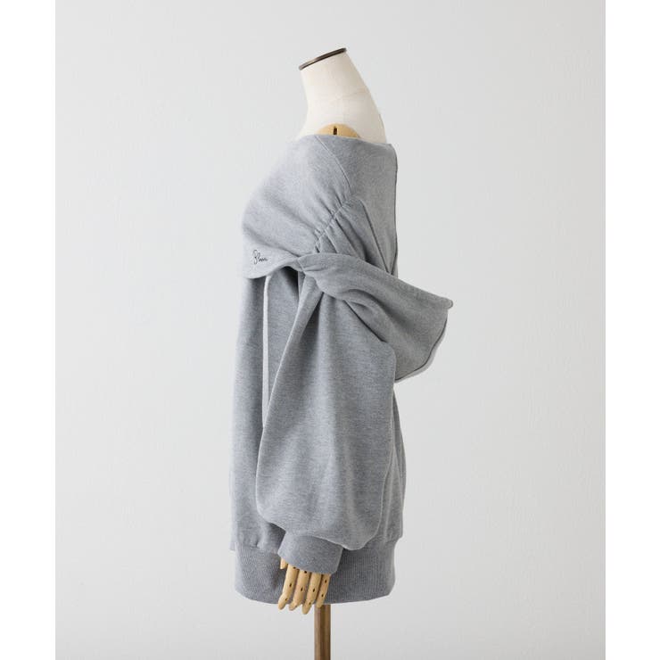 【one after another】オフショルパーカーワンピ | NICE CLAUP / OLIVE des OLIVE　OUTLET | 詳細画像17 