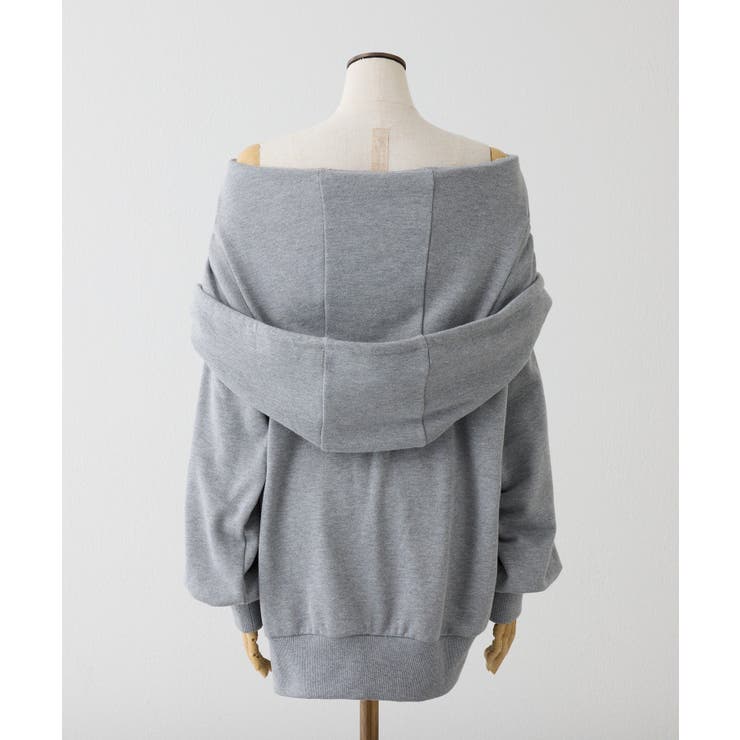 【one after another】オフショルパーカーワンピ | NICE CLAUP / OLIVE des OLIVE　OUTLET | 詳細画像18 