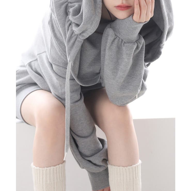 【one after another】オフショルパーカーワンピ | NICE CLAUP / OLIVE des OLIVE　OUTLET | 詳細画像20 