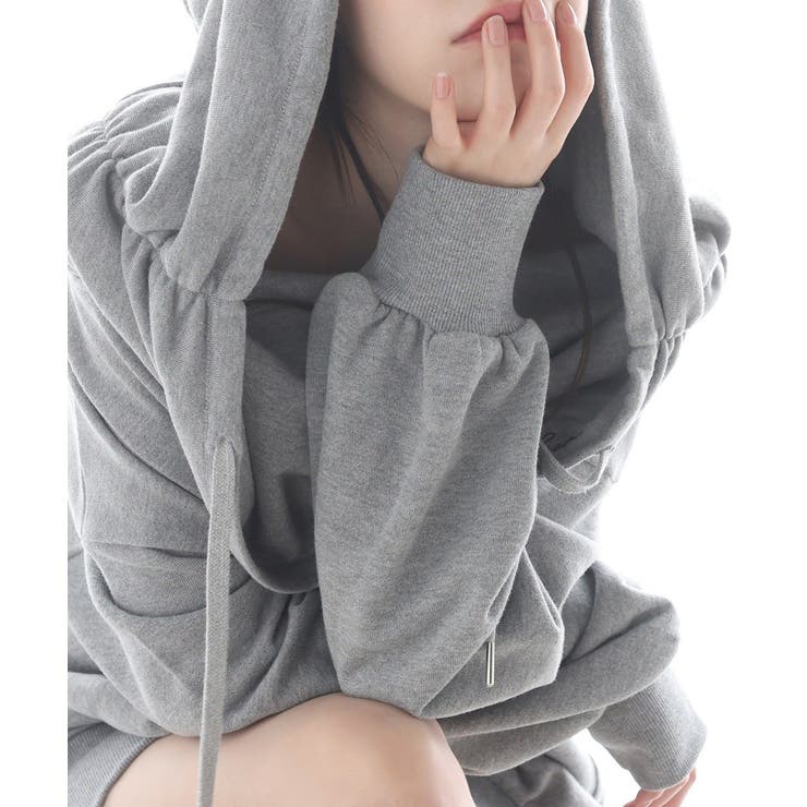 【one after another】オフショルパーカーワンピ | NICE CLAUP / OLIVE des OLIVE　OUTLET | 詳細画像31 