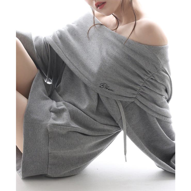 【one after another】オフショルパーカーワンピ | NICE CLAUP / OLIVE des OLIVE　OUTLET | 詳細画像33 