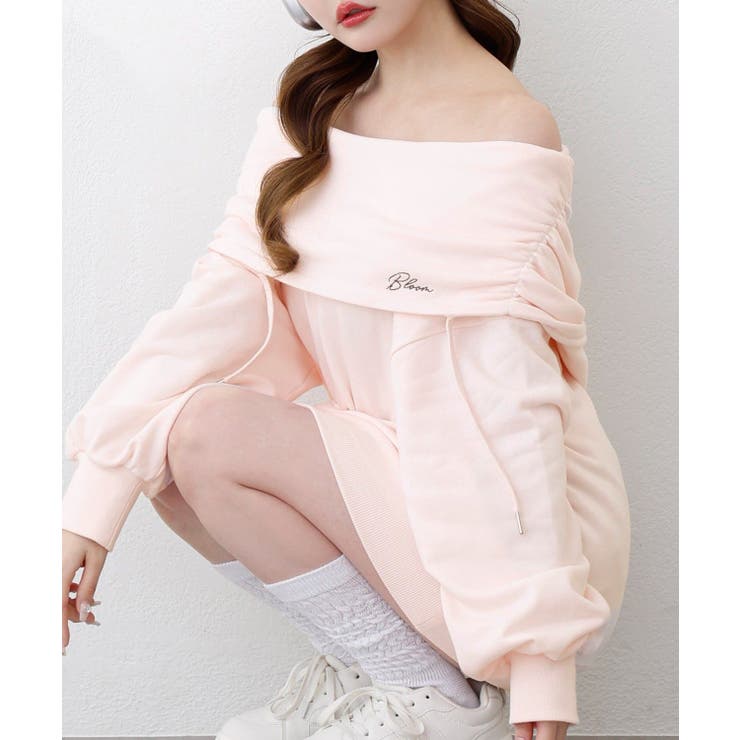 【one after another】オフショルパーカーワンピ | NICE CLAUP / OLIVE des OLIVE　OUTLET | 詳細画像43 