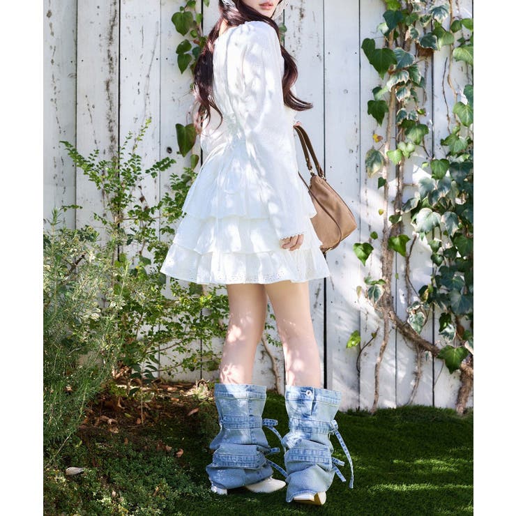 【one after another】【Denim | NICE CLAUP / OLIVE des OLIVE　OUTLET | 詳細画像7 