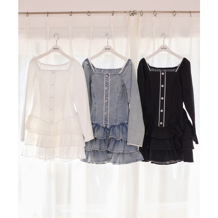 【one after another】【Denim | NICE CLAUP / OLIVE des OLIVE　OUTLET | 詳細画像13 