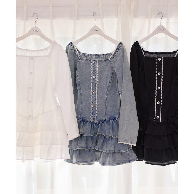 【one after another】【Denim | NICE CLAUP / OLIVE des OLIVE　OUTLET | 詳細画像14 